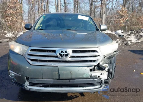 2012 Toyota Highlander Base V6 from USA, damaged, VIN 5TDZK3EH1CS058945